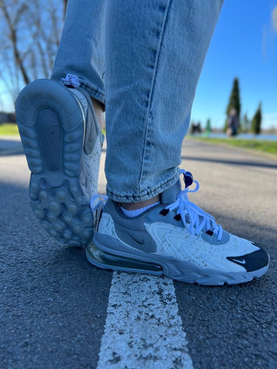 Кроссовки Nike Air Max 270 React x Travis Scott