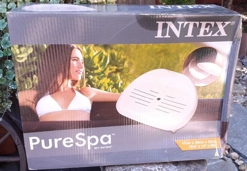 Siedzisko do basenów PureSpa Intex wymiary 47x36x22 cm,GRATIS zbierak!