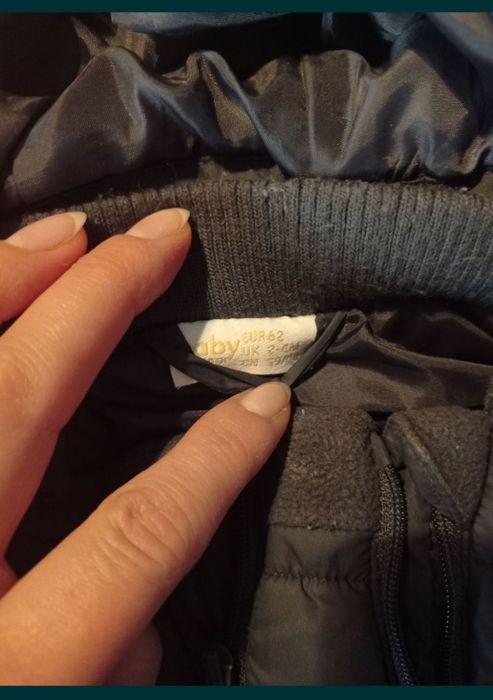 Kombinezon na zimę H&M, Lindex 2 szt. r.62