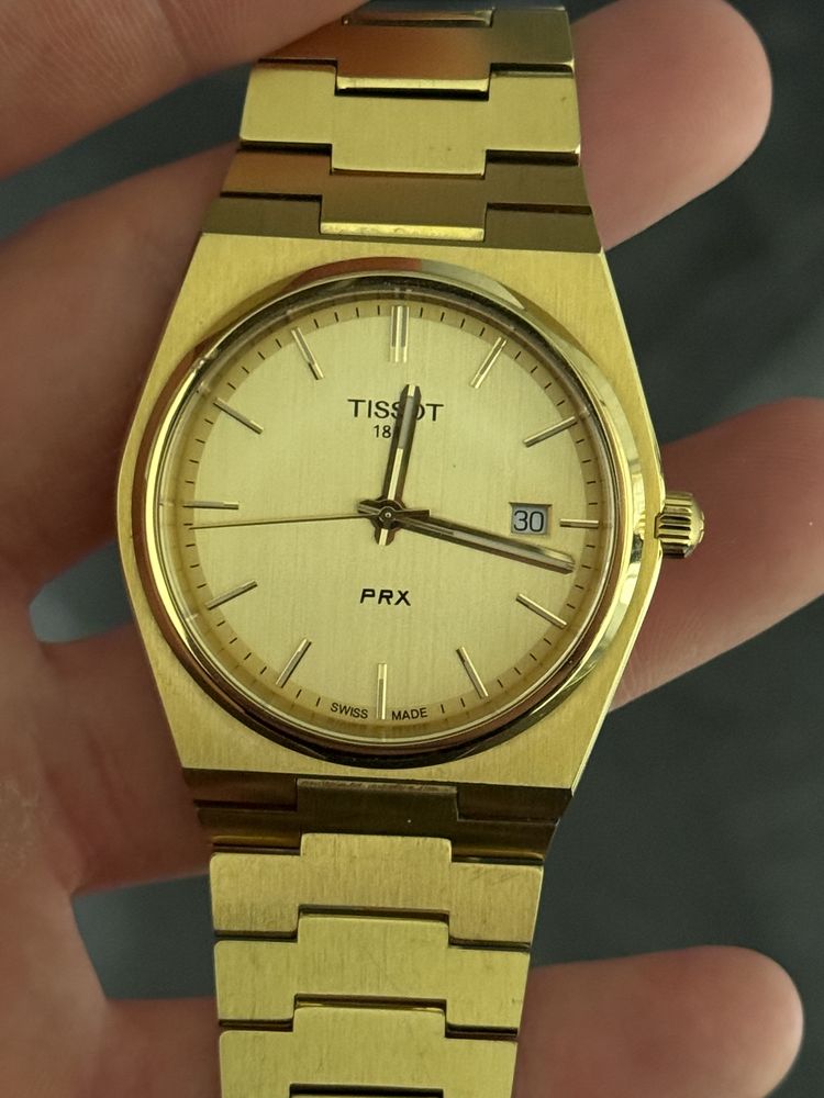 Часы tissot PRX gold кварц 35mm тисот