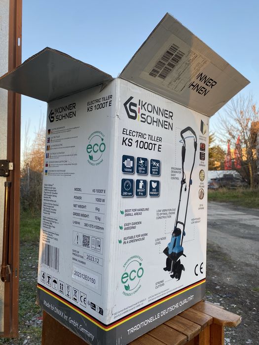 Glebogryzarka Elektryczna Könner & Söhnen KS 1000T E-NOWA.