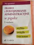 Prawo i postepowanie administracyjne w pigułce