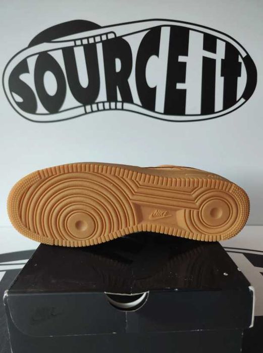 Buty meskie Mokasyny Nike_Air_Force_1_Low_Supreme_Brown R.43