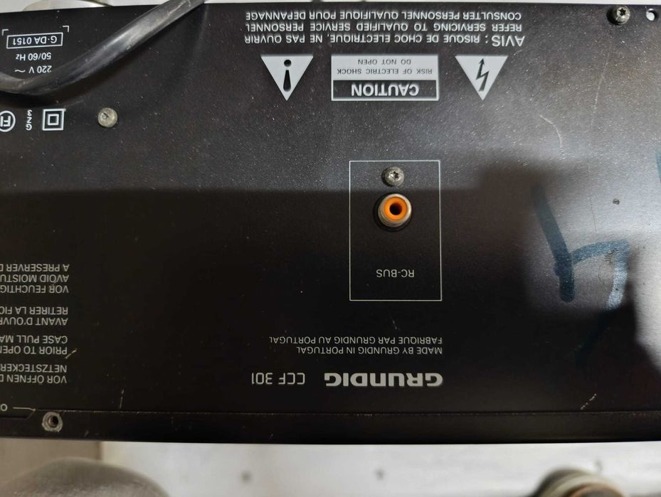 Leitor/gravador de cassetes Grundig CF 303