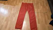 Męskie spodnie jeansowe STONE ISLAND r.XL pomarańczowe st.bardzo dobry