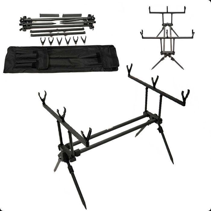 Statyw wędkarski Rod Pod Sahido X-WING na 3 wędki