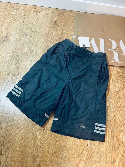 Spodenki adidas meskie S shorty szare sportowe