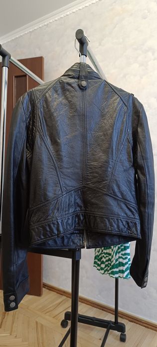 Кожанная косуха на девочку