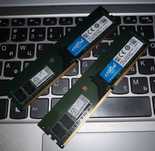 Оперативна пам'ять Crucial 4+4gb(8gb) DDR4 2666 для комп'ютера RAM ОЗУ