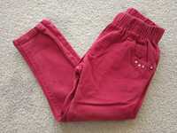 Spodnie czerwone bordowe 92 98