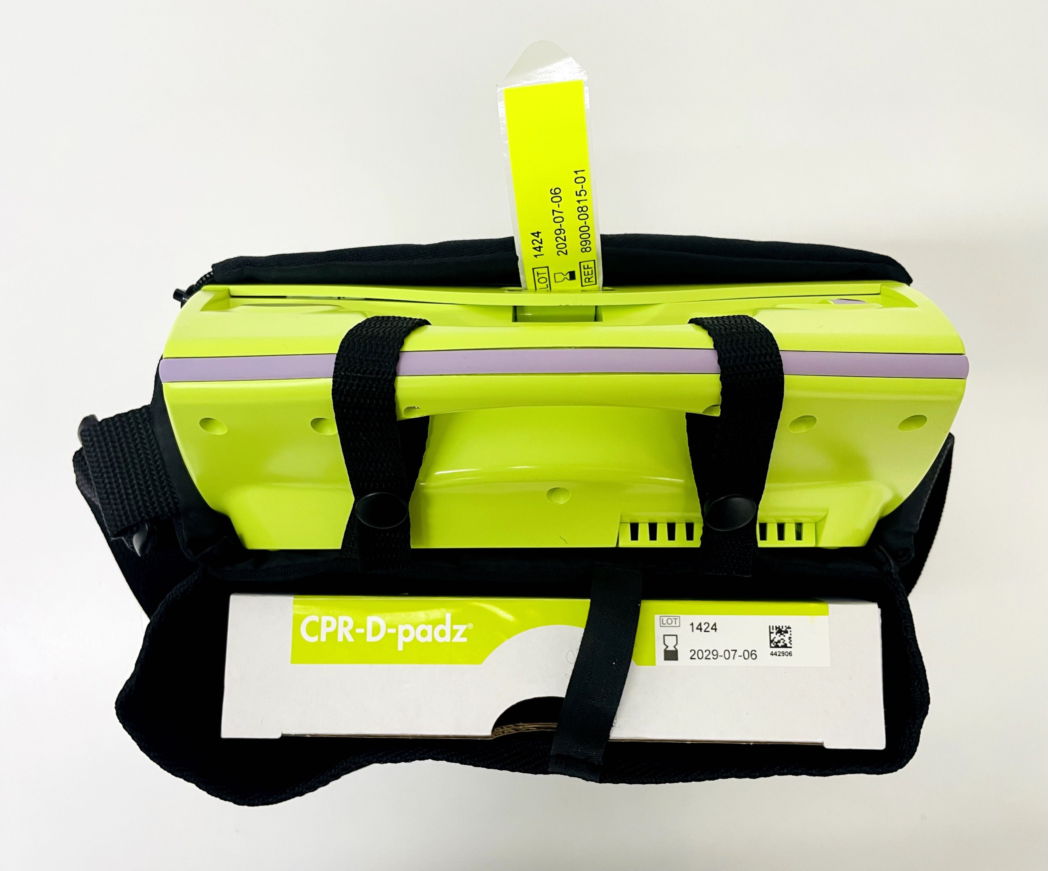 Defibrylator ZOLL AED PLUS j.polski, nowa torba, nowe elektrody CPR-D!