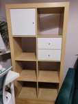 Ikea Kallax 77x147 + 2 szuflady i drzwiczki