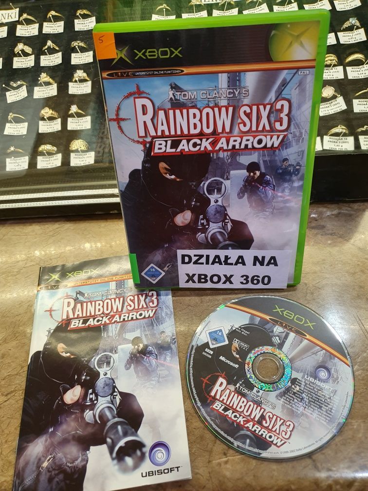 Gra gry xbox classics 360 one Tom Clancy's Rainbow Six 3 Black Arrow
