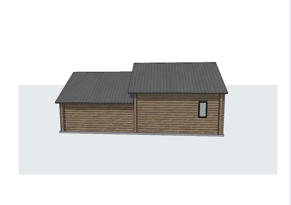 Дерев’яний павільйон 40 м² (збірно-розбірний)