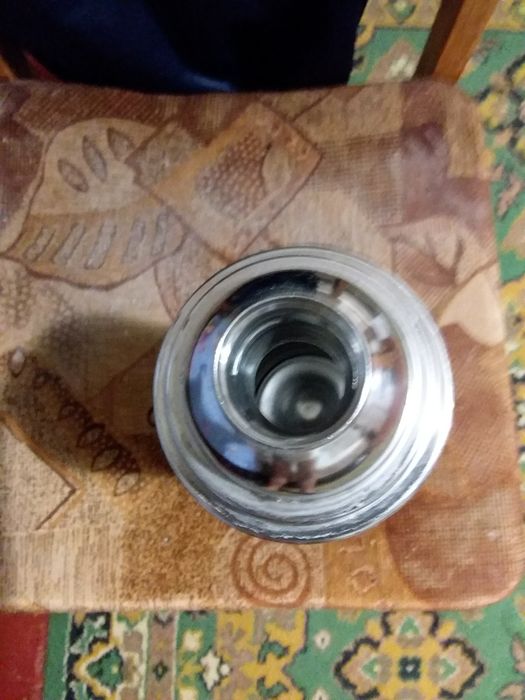 Новый советский термос с нержавейки на 1 литр.