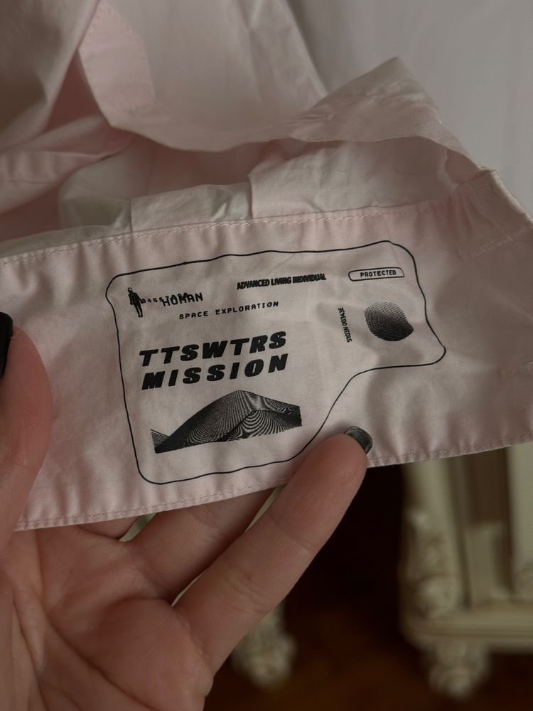 Ttswtrs сорочка рожева