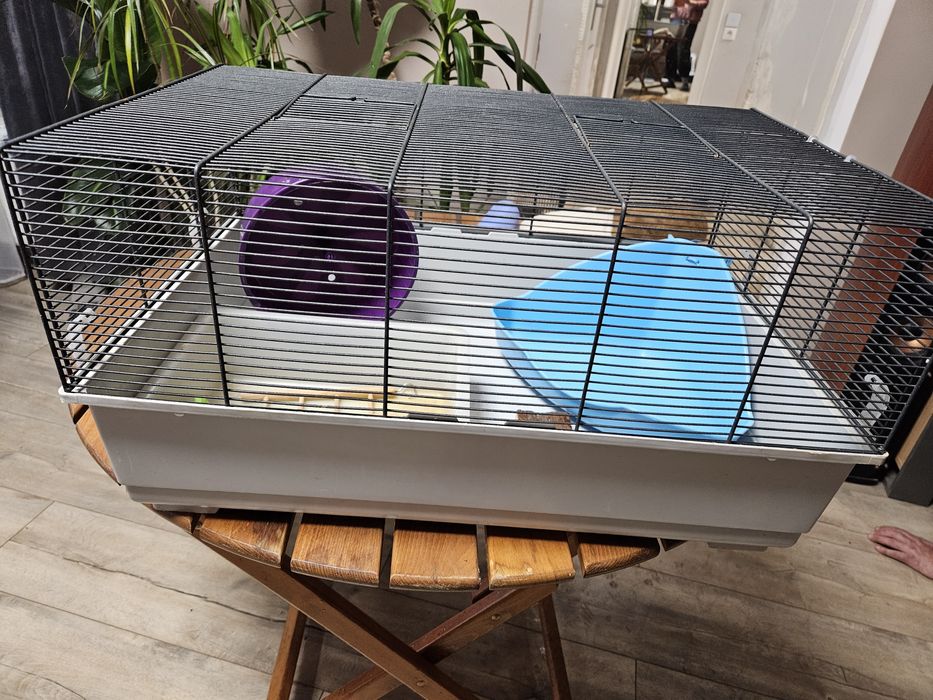 Klatka dla gryzoni gęsty pręt