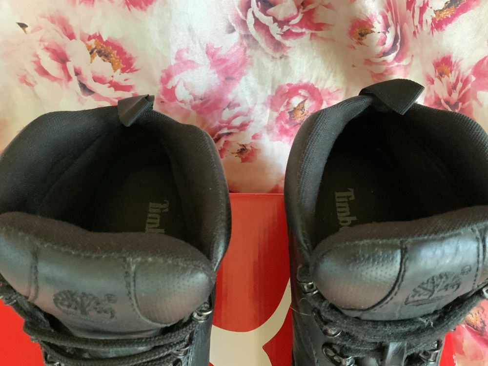 Оригинальные кожаные зимние ботинки Timberland. Размер 43 - 28 см