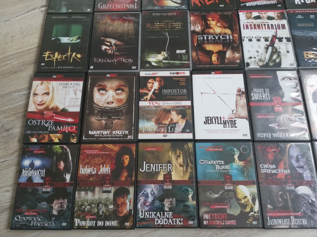 Zestaw 35 DVD Filmy