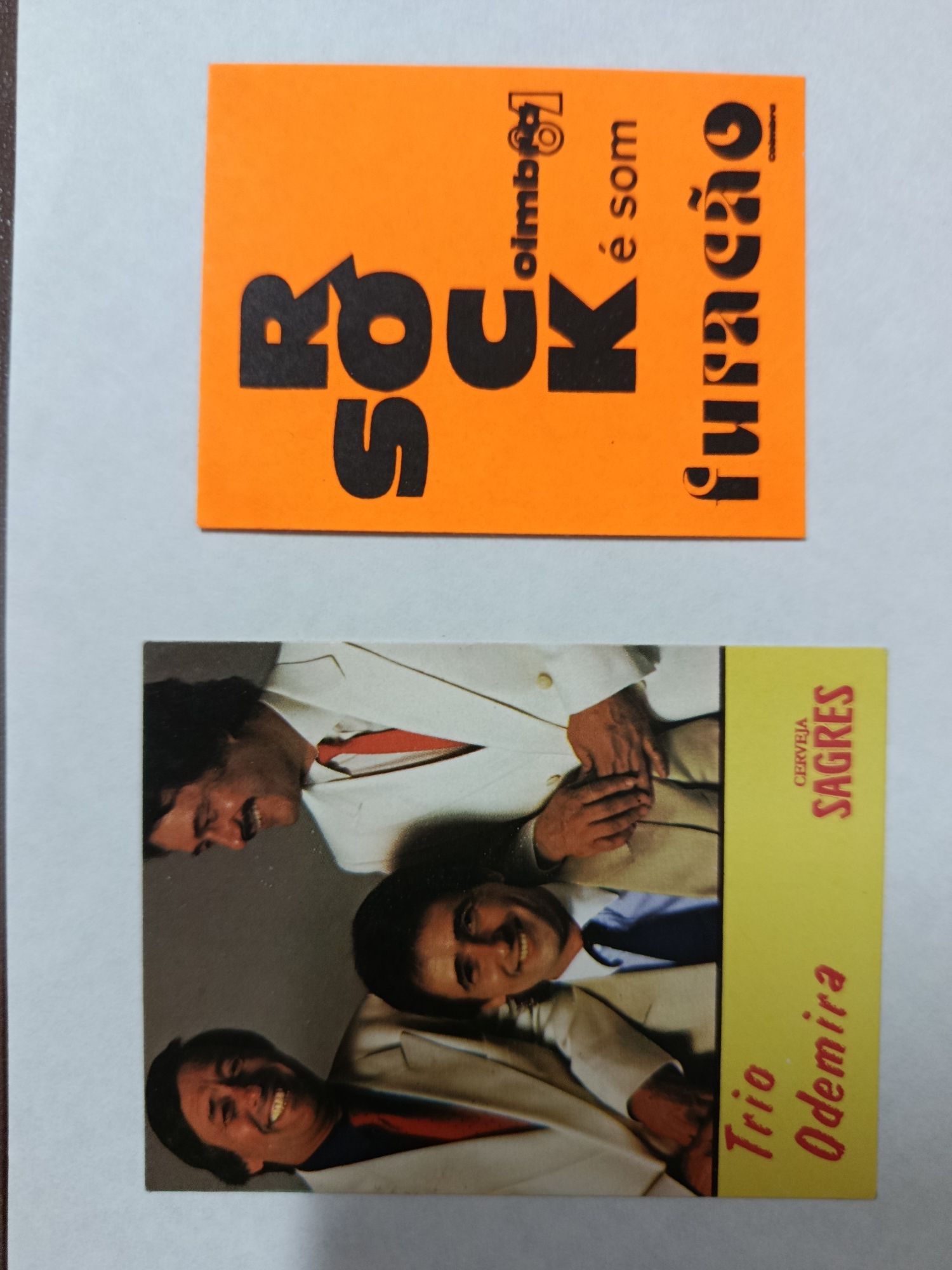 AUTOCOLANTES Musicais, Anos 80 (top)