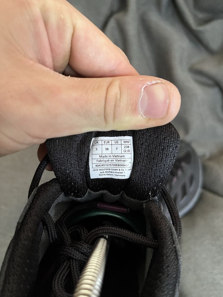 Трекінгові кросівки JACK WOLFSKIN TEXAPORE 38 23.8 кроссовки в гори