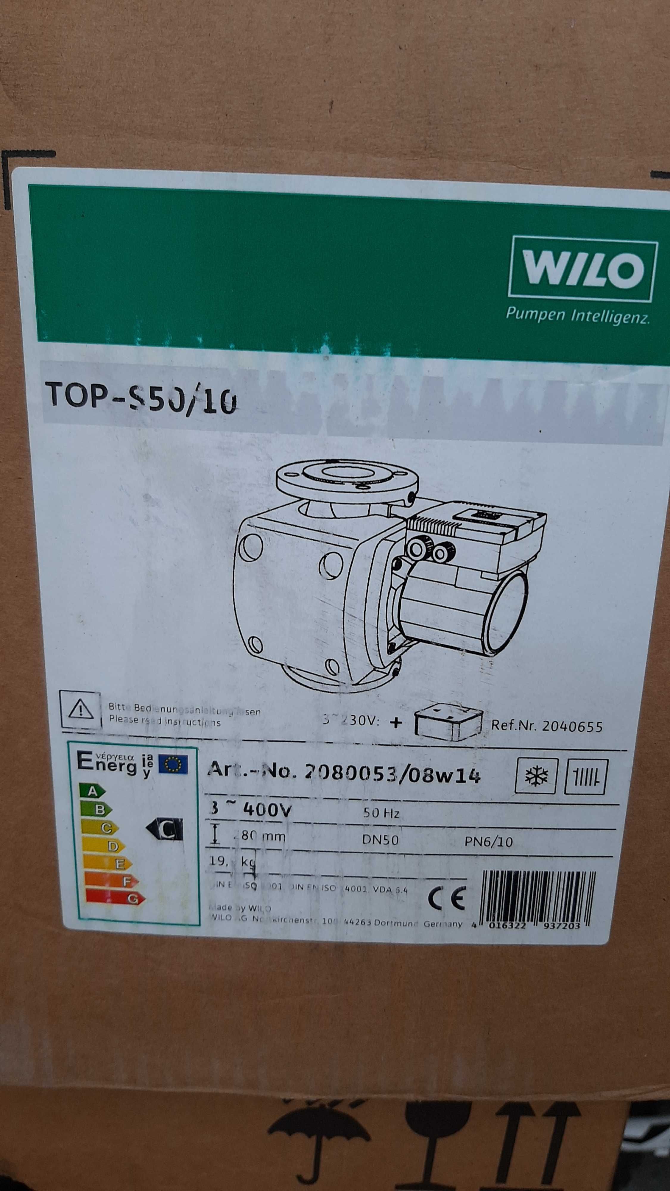 Циркуляційний насос Wilo TOP-S 50/10 Германія новий