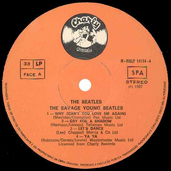 The Beatles – The Savage Young Beatles - Vinyl