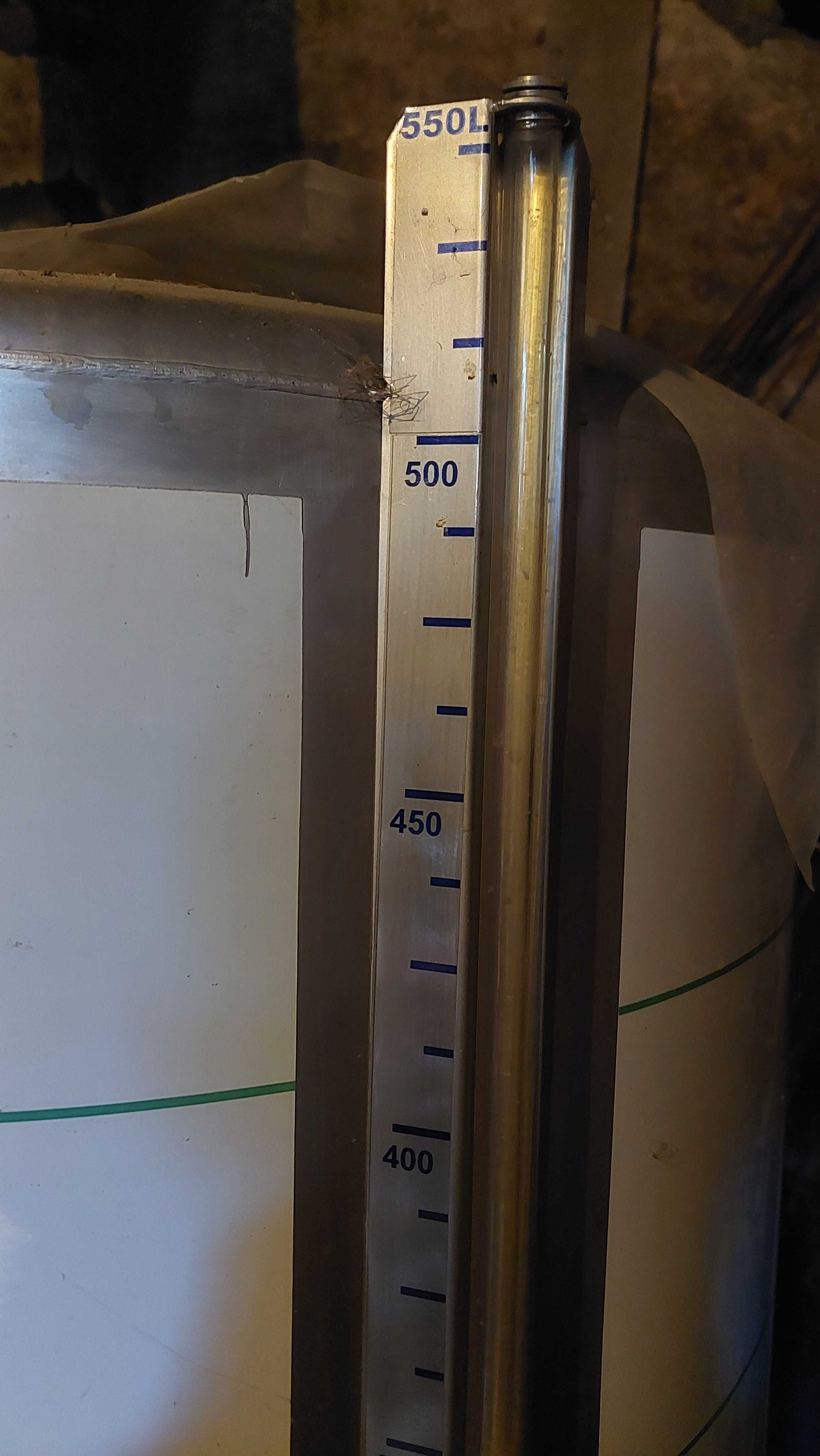 Cuba em inox de 550 L