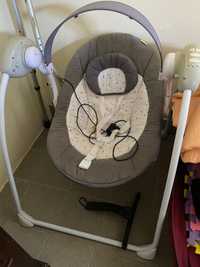 Cadeira de refeicoes para bebe e espreguicadeira eletrica