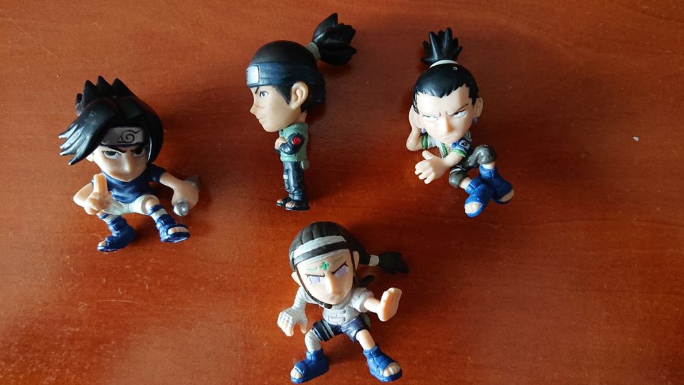 4x Figuras naruto