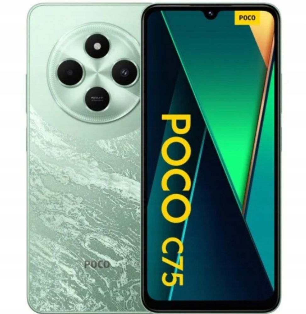 POCO Smartfon C75, 8GB/256gb Green/Zielony