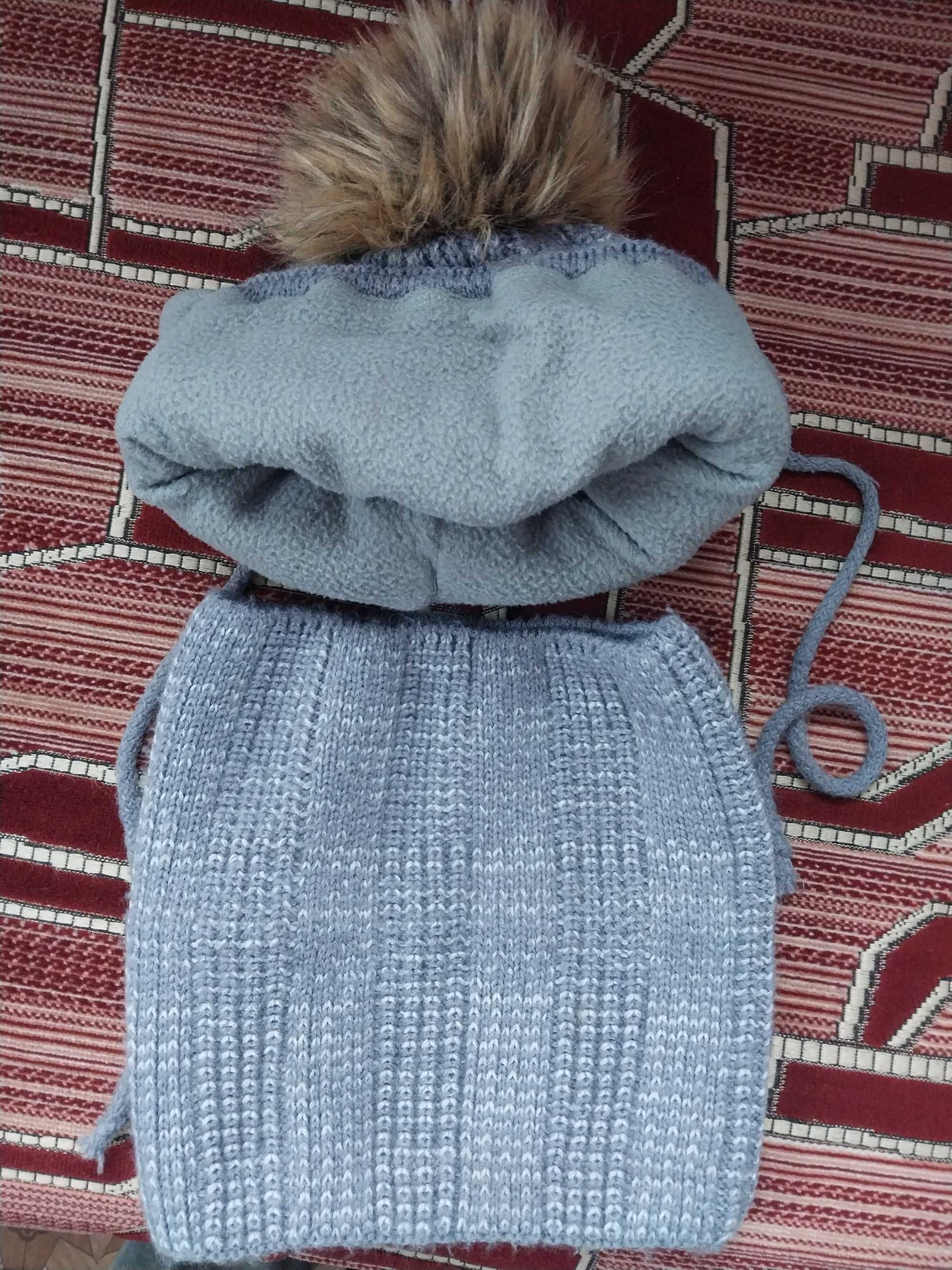 Зимова шапка і хомут 3-5 років