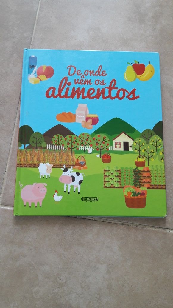 Livro do Pingo Doce sobre os alimentos