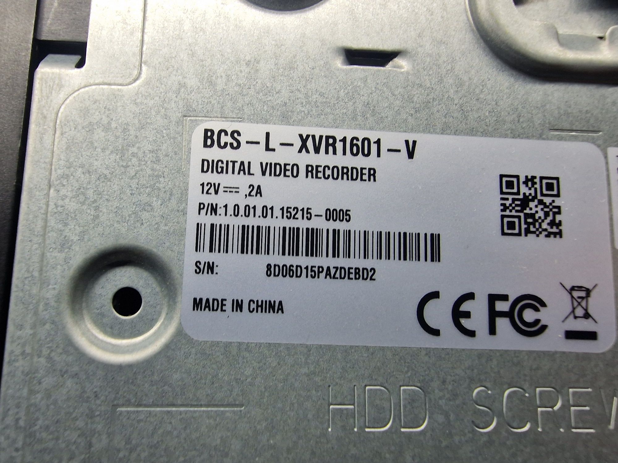 Monitoring BCS - 2TB 16kanałowy / BCS-L-XVR1601-V