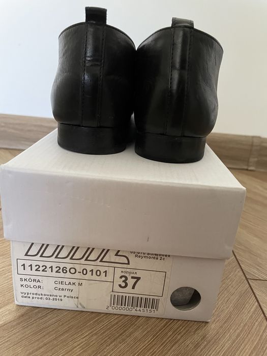 Baleriny 7mil czarne 37