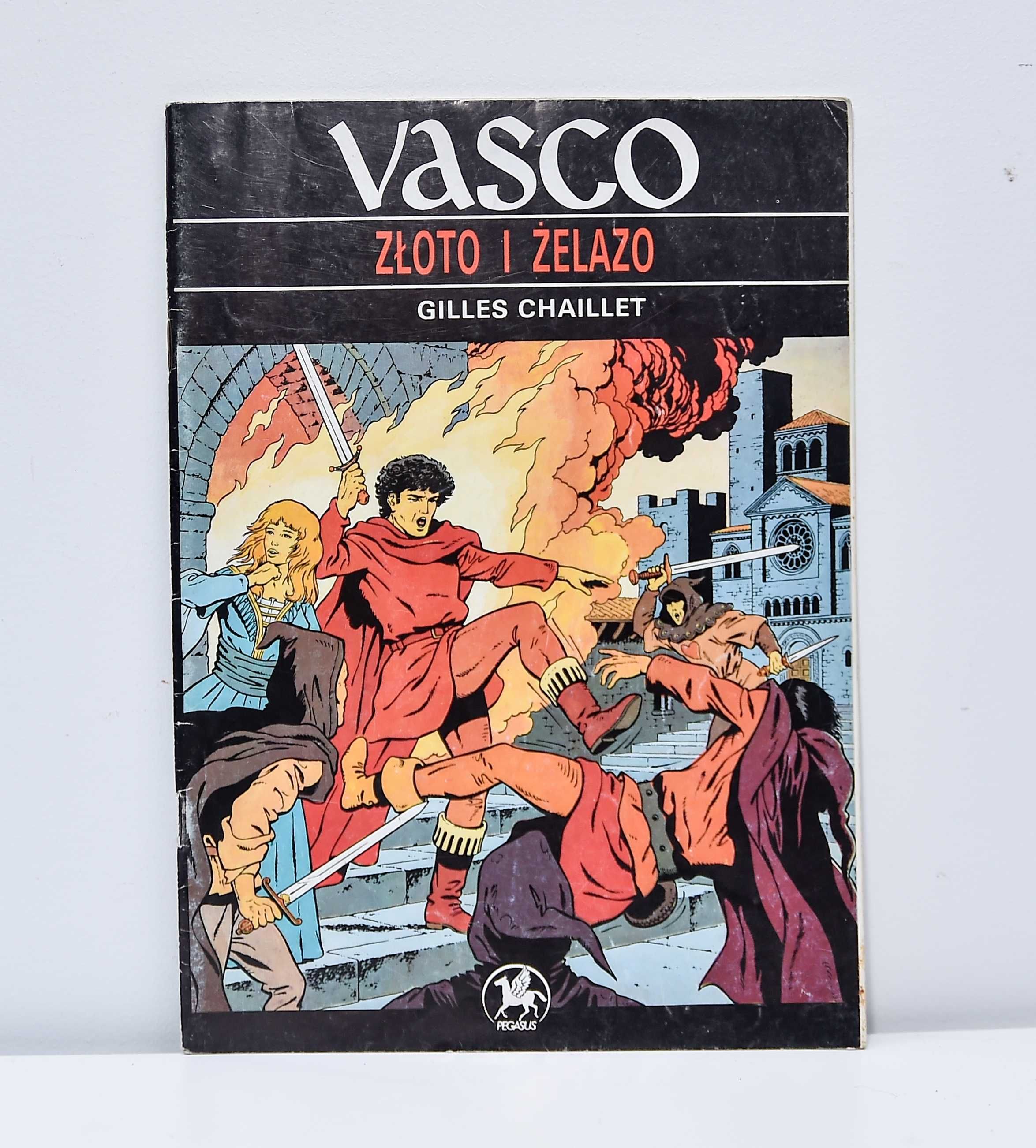 Komiks Vasco: Złoto i żelazo - Gilles Chaillet