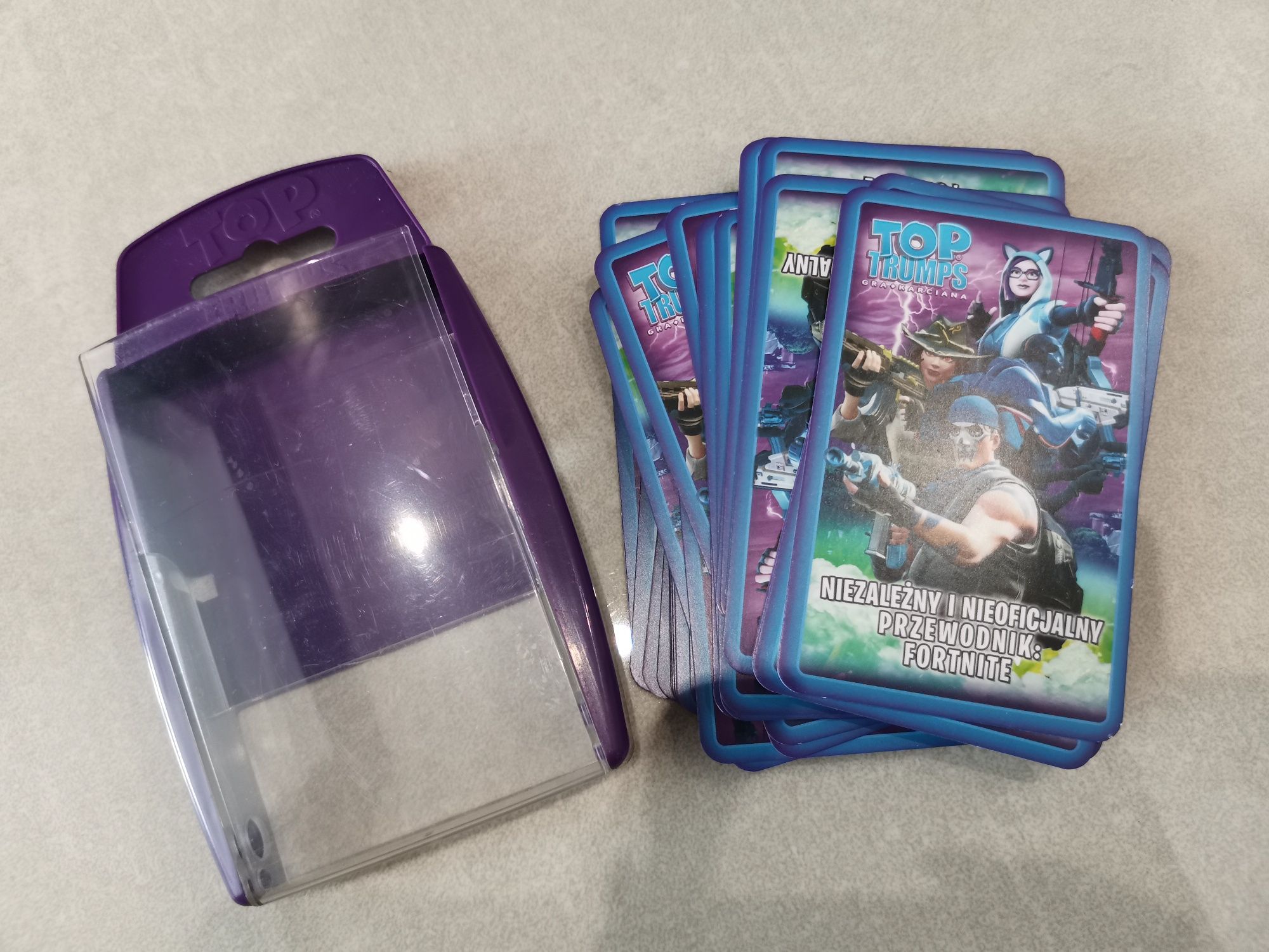 Karty top trumps Fortnite