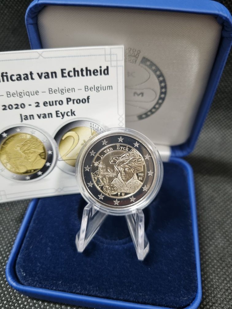 Moedas Comemorativas 2€ proof Bélgica