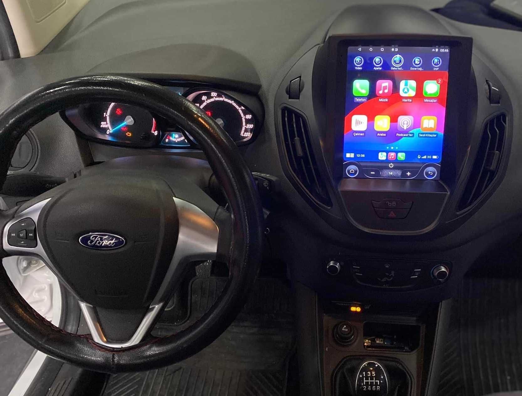 (NOVO) Rádio 2DIN 9.7" Ford TRANSIT / TOURNEO Courier • Tesla Android