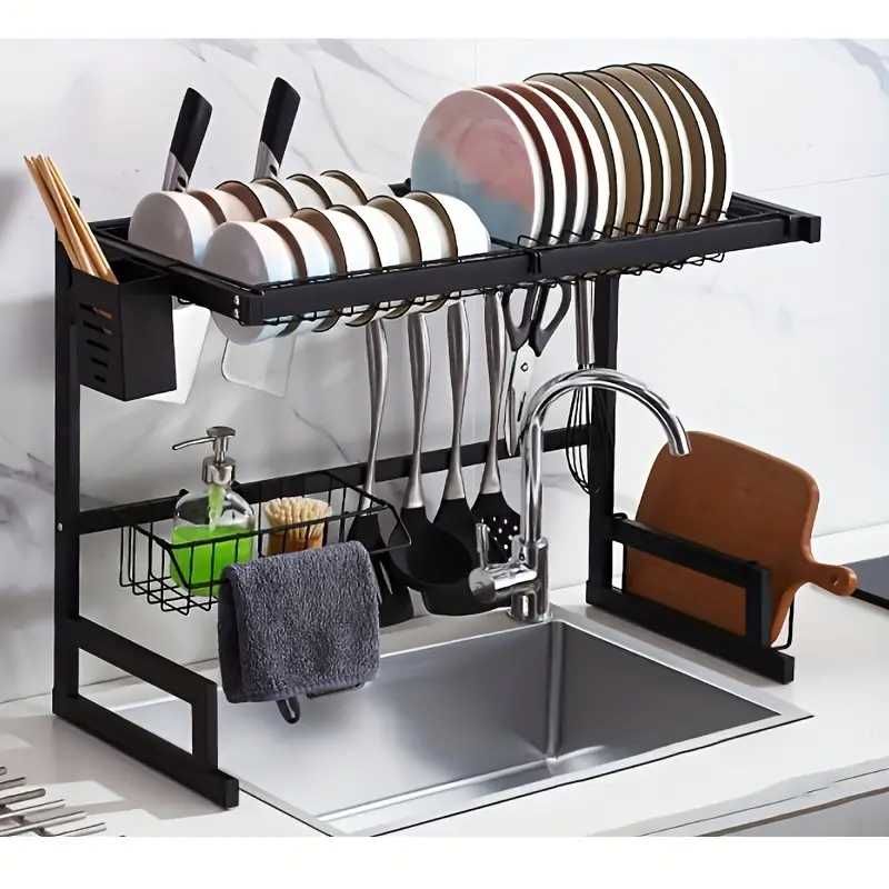 Escorredor de louça aço inox, NOVO sem uso