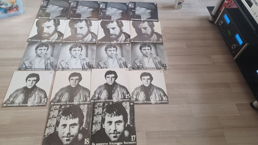 Пластинки  (лот 17  пластинок))