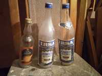 Пляшки СССР старі вінтажні багато, пляшка скляна. Бутылка СССР винтаж