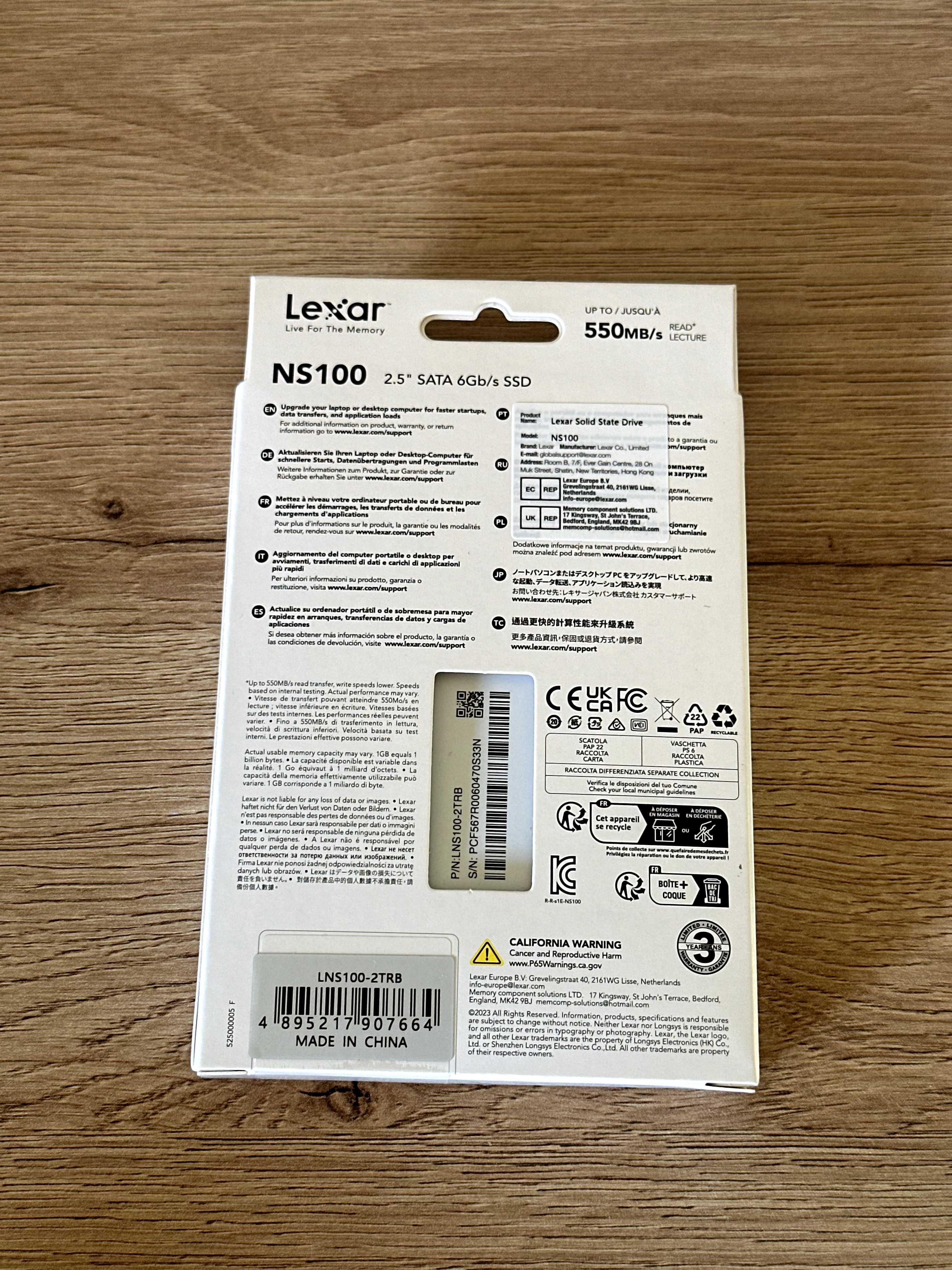 Dysk SSD Lexar NS100 2TB