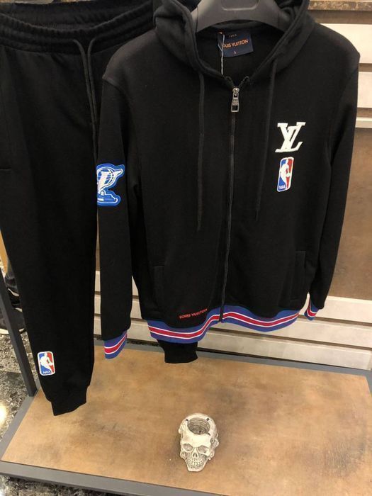 РАСПРОДАЖА! Спортивный костюм LOUIS VUITTON NBA мужской , штаны, худи