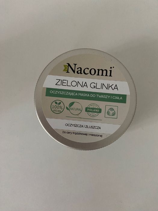 nacomi zielona glinka 95%