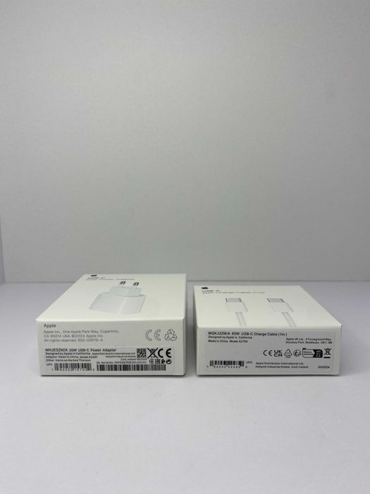 Apple швидкісна зарядка USB-C (Блок 20w + кабель 60w 1m)
