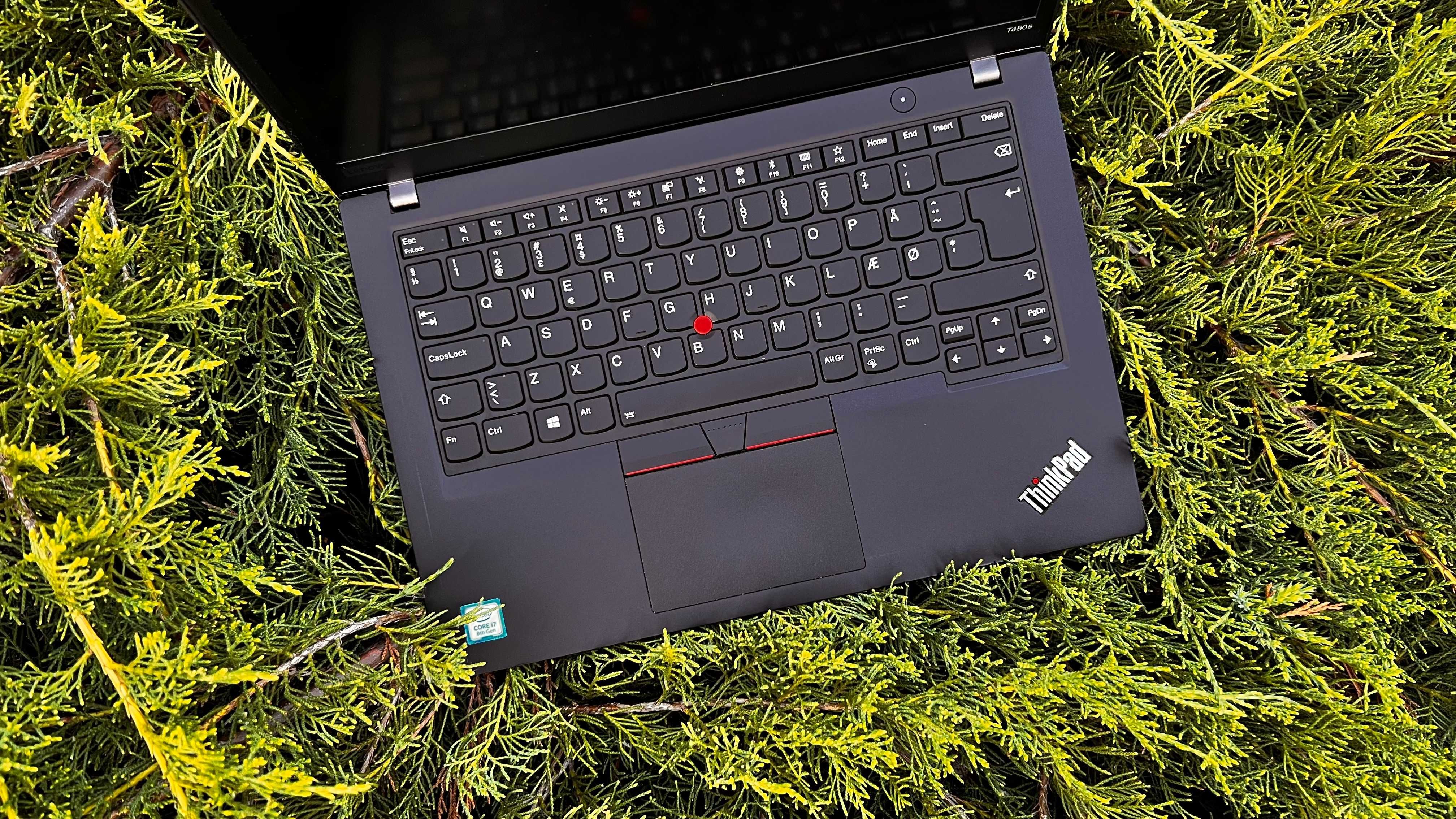 Lenovo ThinkPad T480s  i7/i5 gen8 SSD 256ГБ 16ГБ DDR4 14” FHD
