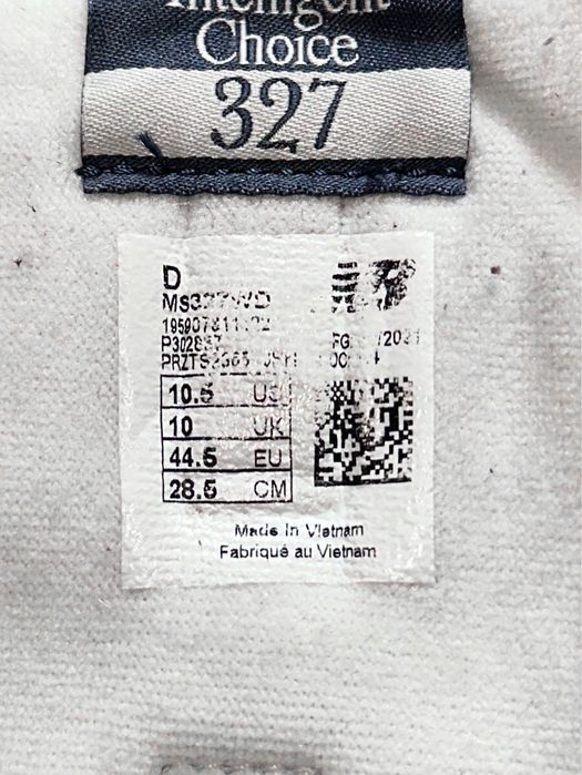 Кроссовки мужские New Balance 327 Light Blue Ms327Wd 574 синие  1906