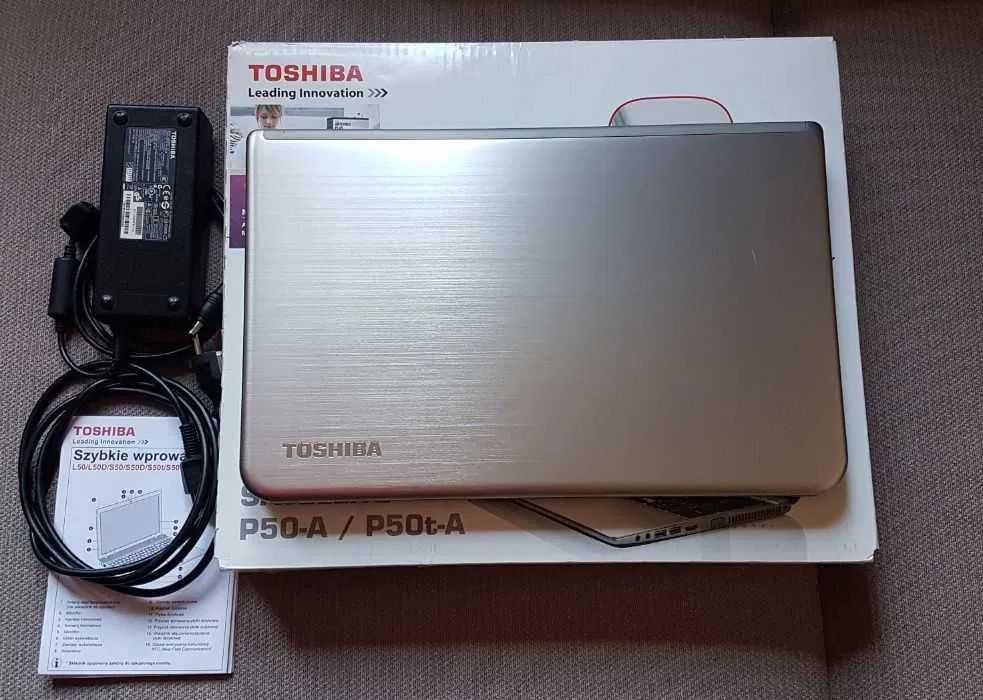 Toshiba 15,6 i7-4700MQ GT740-2GB Nowy Dysk SSD 256GB Pamięć 8GB Win 11