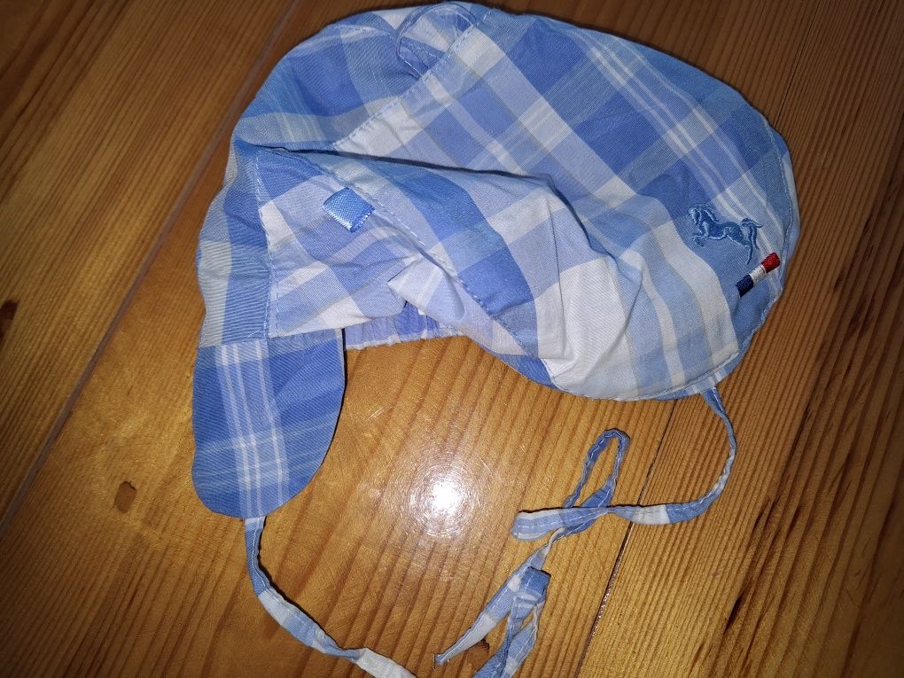 Czapka lekka na lato na uszy 46